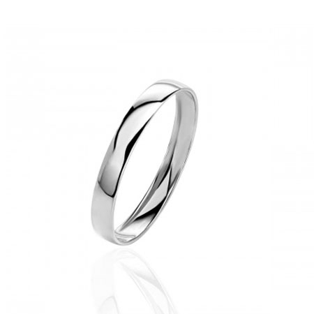 Обручальное кольцо из белого золота 1О020182