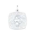 Подвеска «Знак зодиака Козерог» из серебра 94030867