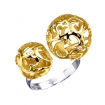 Золотое кольцо с бриллиантами ДЛЯ ЛЮБИМОЙ К - 41001н