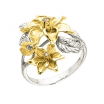 Золотое кольцо с бриллиантами АФРОДИТА К -14044