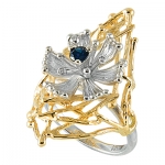 Золотое кольцо с бриллиантами ВАСИЛИСА К- 14052