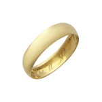 Обручальное кольцо Ты и Я из желтого золота 01О030165