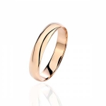 Обручальное кольцо из золота 01О010014